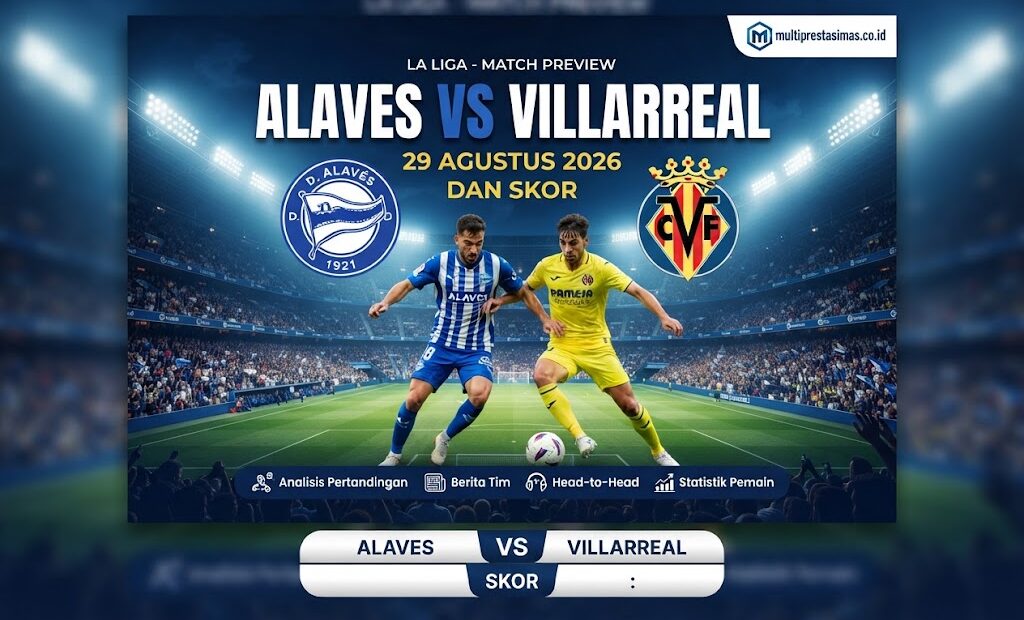 Prediksi Alaves vs Villarreal 29 Agustus 2026 dan Skor