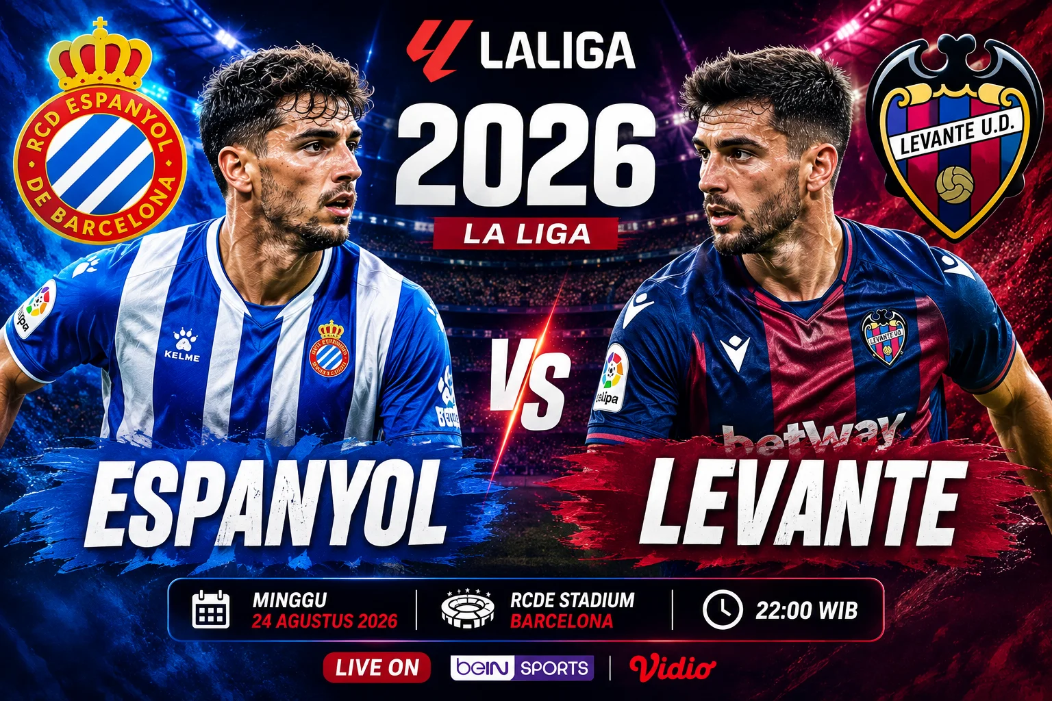 Prediksi Espanyol vs Levante 2026: Skor & H2H Terbaru