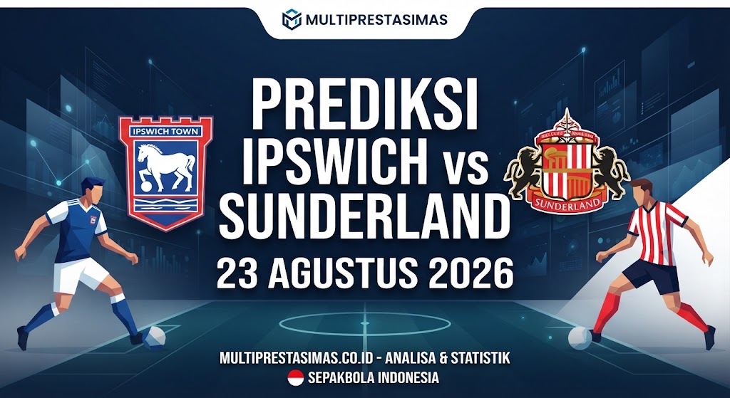 Prediksi Ipswich vs Sunderland 23 Agustus 2026
