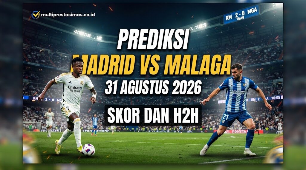 Prediksi Madrid vs Malaga 31 Agustus 2026: Skor dan H2H
