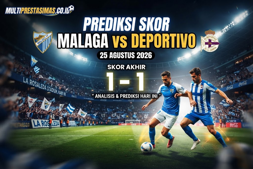 Prediksi Skor Malaga vs Deportivo 25 Agustus 2026