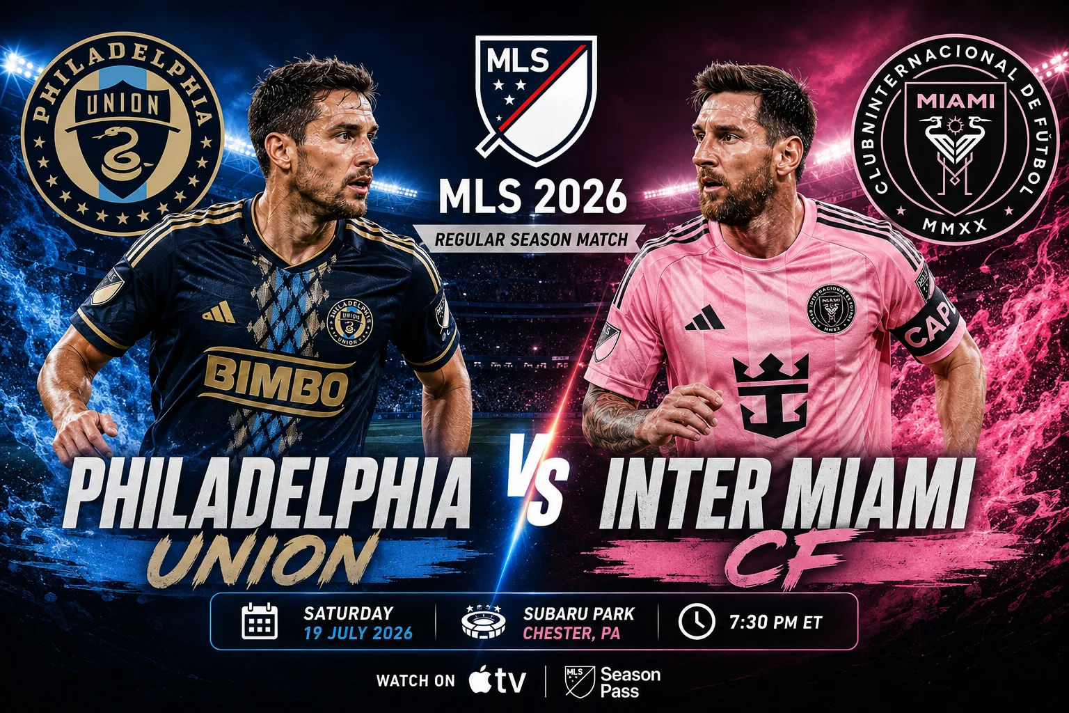 Prediksi Skor Philadelphia vs Inter Miami MLS 2026