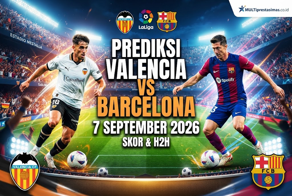Prediksi Valencia vs Barcelona 7 September 2026: Skor & H2H