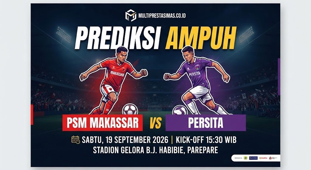 Prediksi Ampuh PSM Makassar vs Persita 19 September 2026