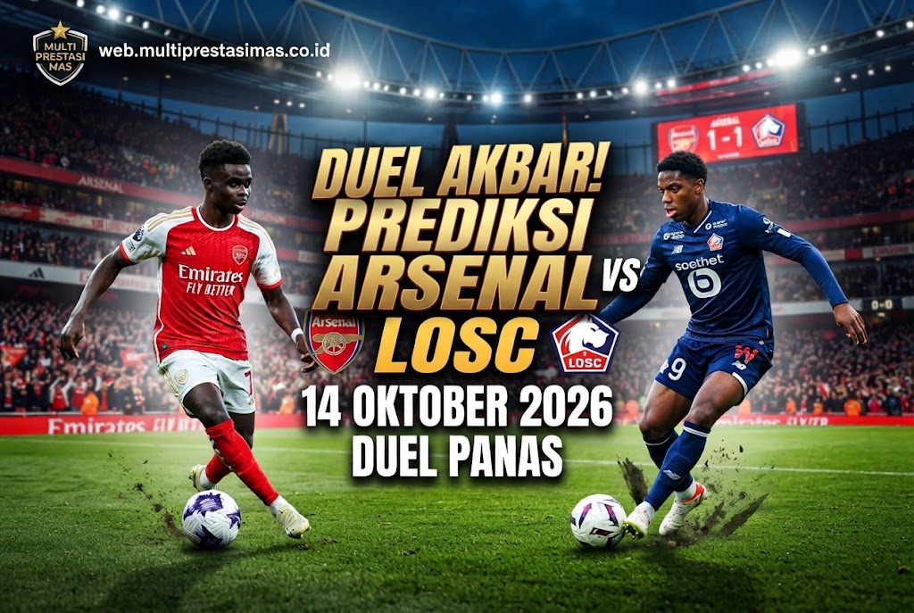 Prediksi Arsenal vs LOSC 14 Oktober 2026: Duel Panas