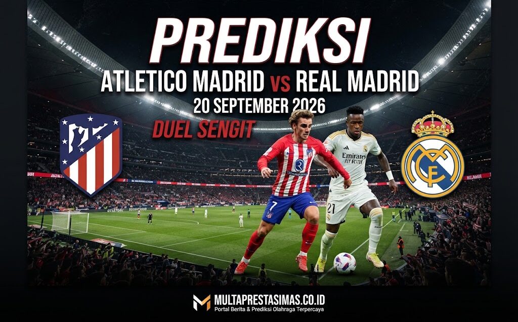 Prediksi Atletico Madrid vs Real Madrid 20 September 2026 Duel Sengit