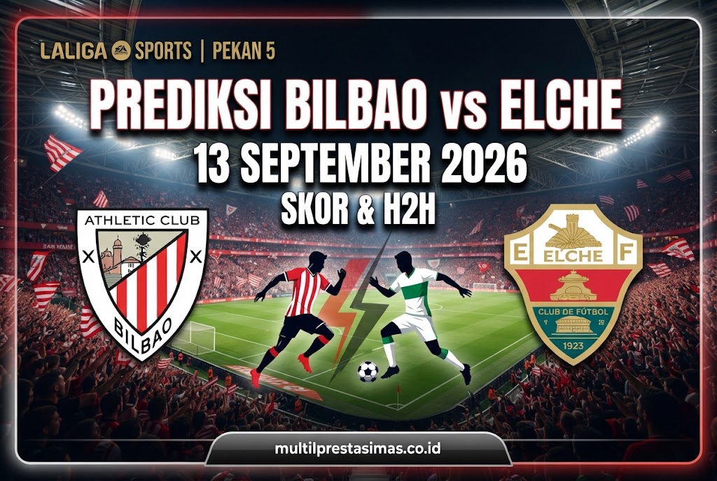 Prediksi Bilbao vs Elche 13 September 2026: Skor & H2H
