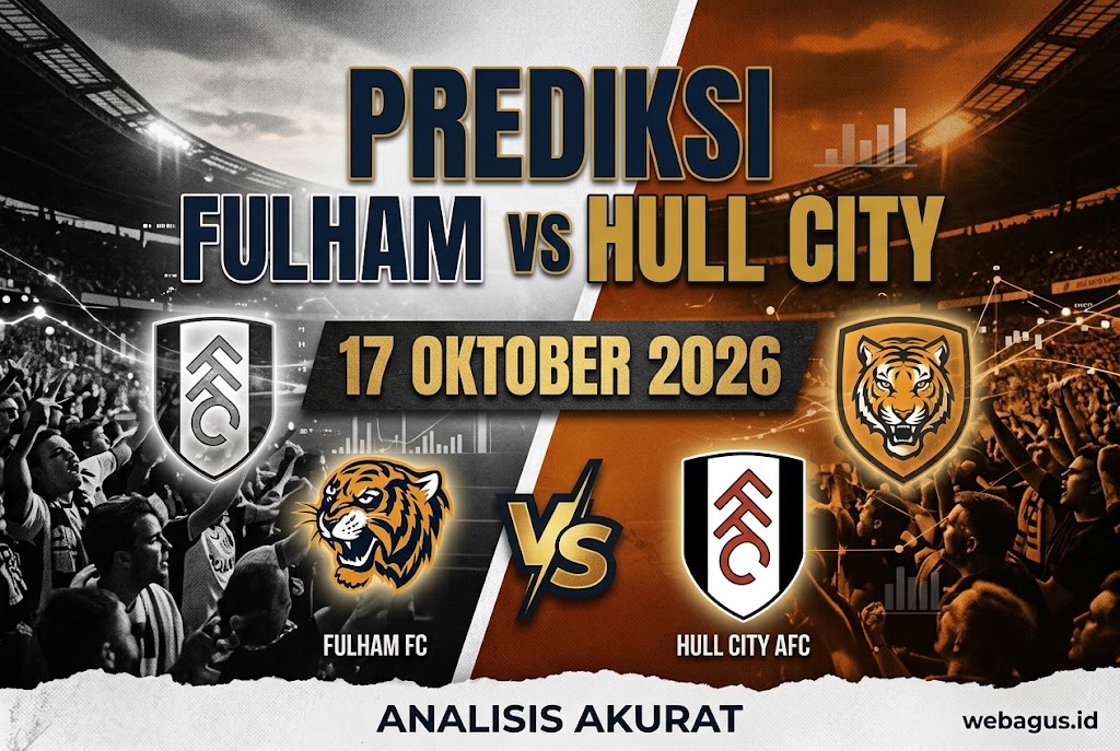 Prediksi Fulham vs Hull City 17 Oktober 2026 Analisis Akurat