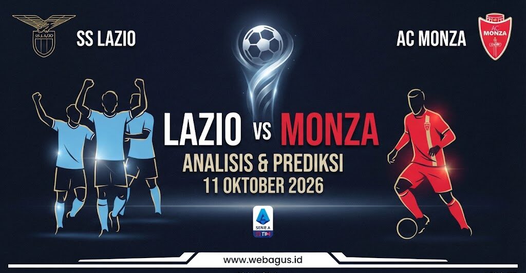 Prediksi Lazio vs Monza: 5 Fakta Kunci 11 Oktober 2026