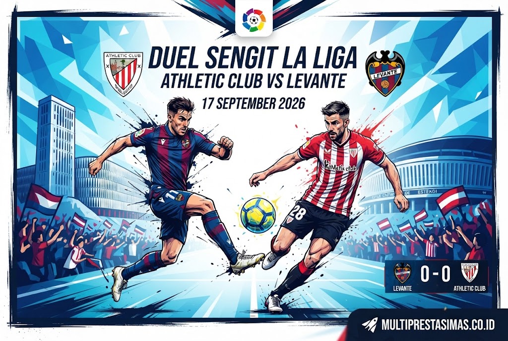 Prediksi Levante vs Athletic Club 17 September 2026: Duel Sengit!