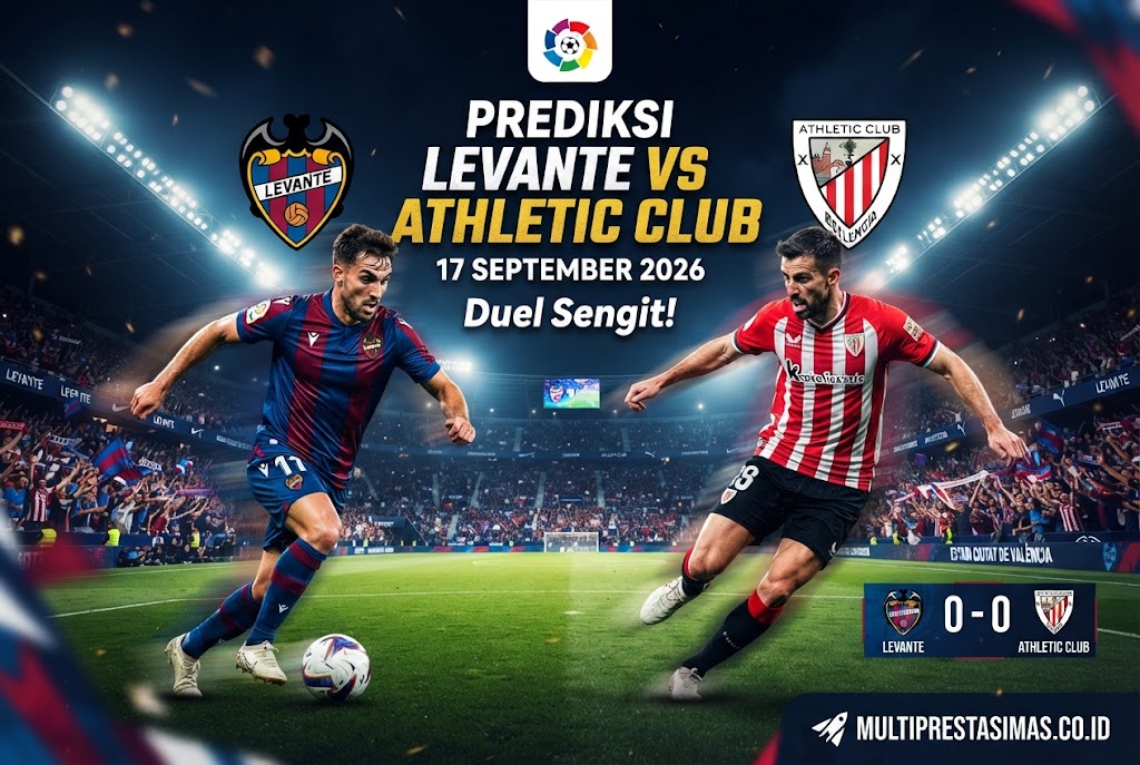 Prediksi Levante vs Athletic Club 17 September 2026: Duel Sengit!