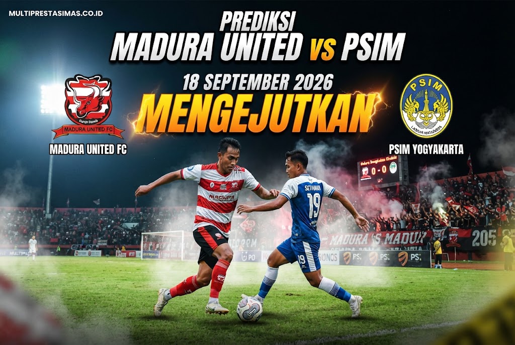 Prediksi Madura United vs PSIM 18 September 2026 Mengejutkan