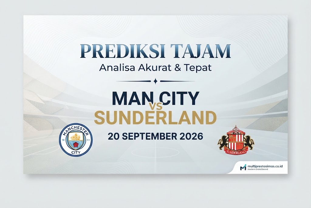 Prediksi Man City vs Sunderland 20 September 2026 Tajam
