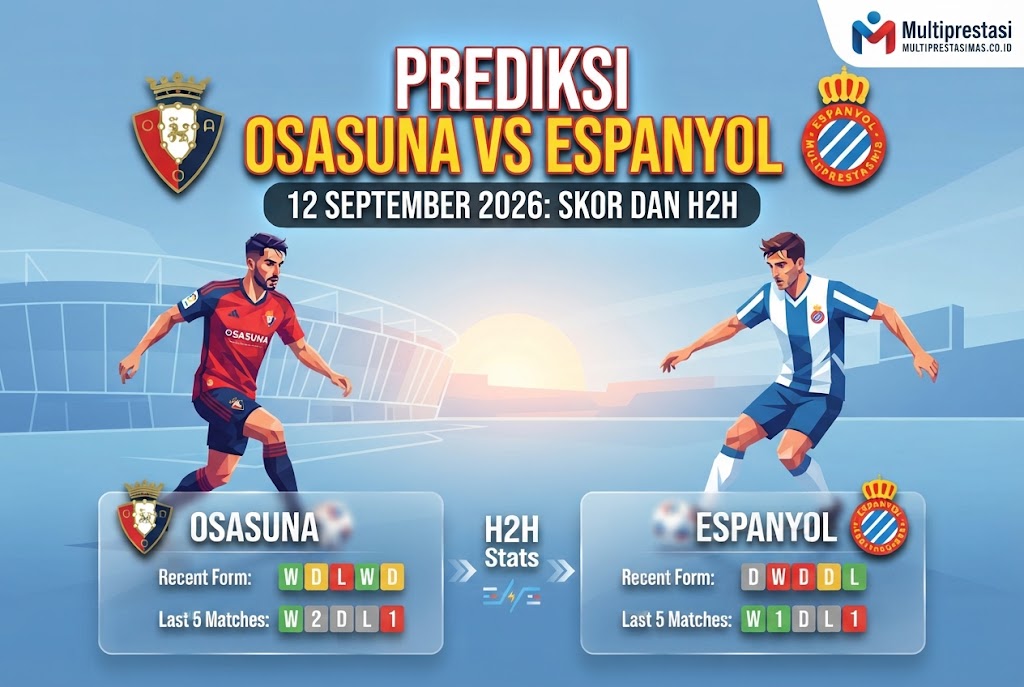 Prediksi Osasuna vs Espanyol 12 September 2026: Skor dan H2H