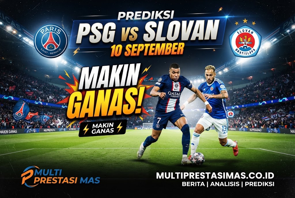 Prediksi PSG vs Slovan 10 September: Makin Ganas!