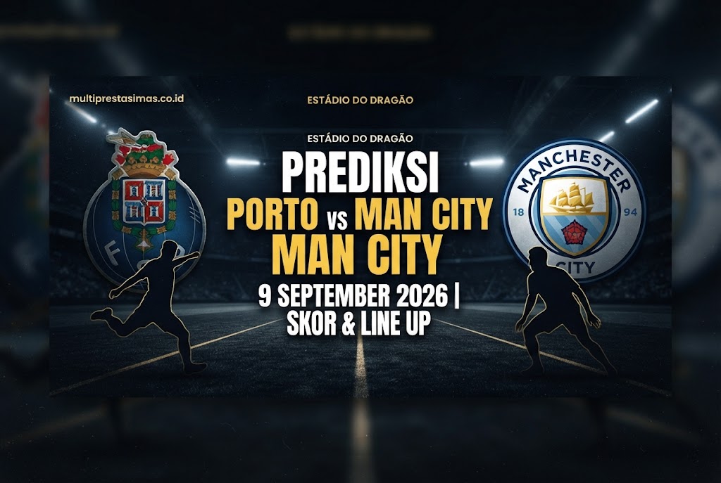 Prediksi Porto vs Man City 9 September 2026: Skor & Line Up
