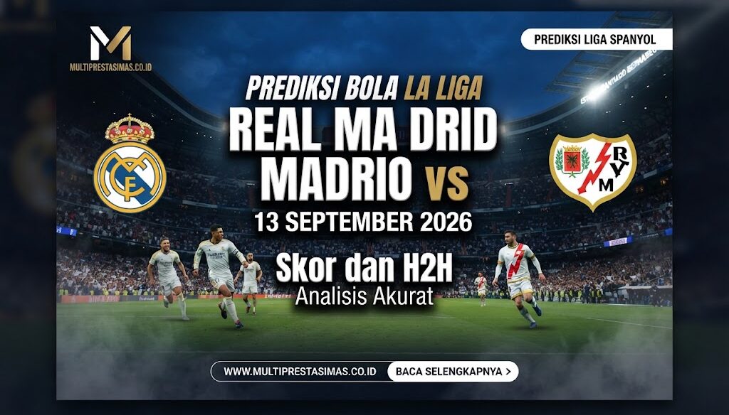Prediksi Real Madrid vs Rayo 13 September 2026: Skor dan H2H