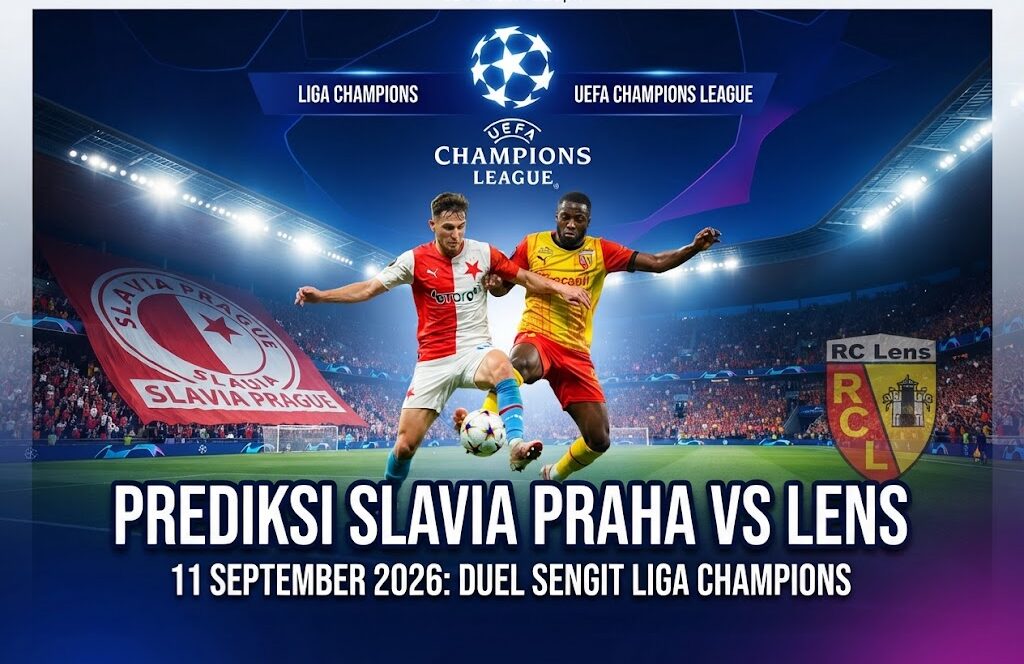 Prediksi Slavia Praha vs Lens 11 September 2026: Duel Sengit Liga Champions