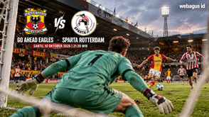 Prediksi Go Ahead Eagles vs Sparta, Tuan Rumah Lebih Unggul?