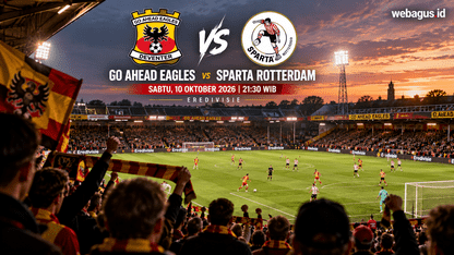 Prediksi Go Ahead Eagles vs Sparta, Tuan Rumah Lebih Unggul?