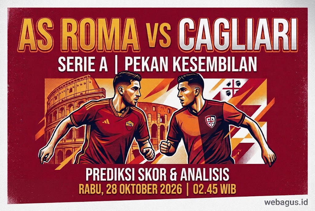 AS Roma vs Cagliari: Prediksi Skor yang Bikin Penasaran!