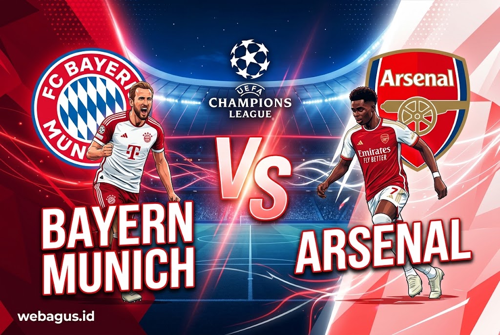 Bayern Munich vs Arsenal: Duel Panas, Siapa Bakal Tumbang?