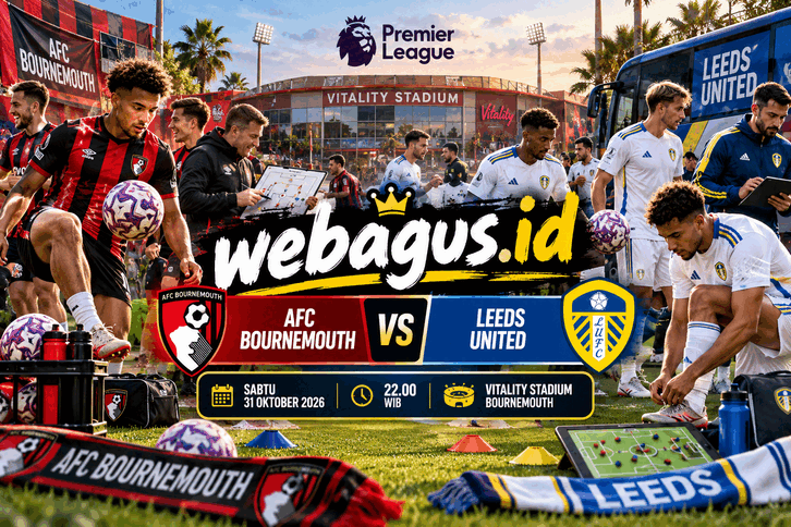 Prediksi Bournemouth vs Leeds 2026: Tuan Rumah Menang?