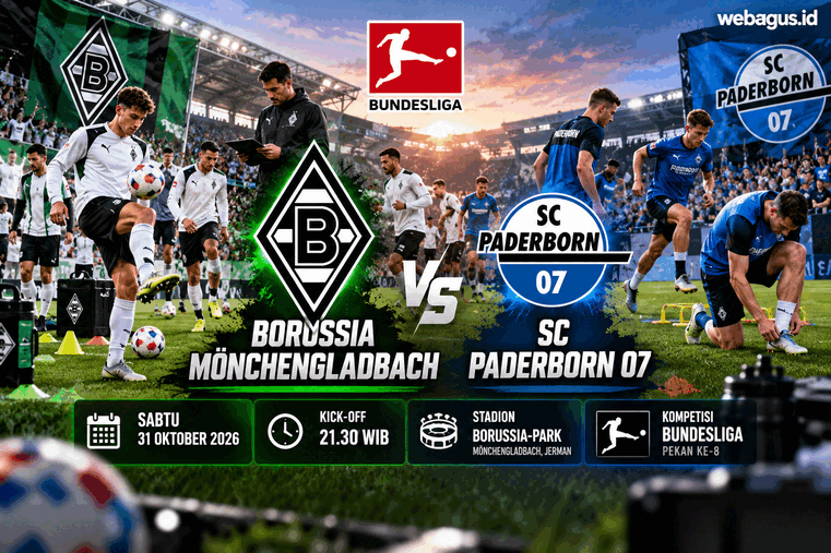 Prediksi Gladbach vs Paderborn: Siapa Bakal Tumbang?