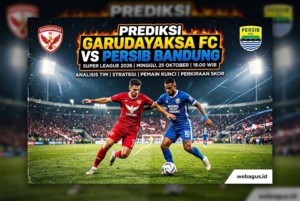 Garudayaksa FC vs Persib: Prediksi Skor yang Mengejutkan!