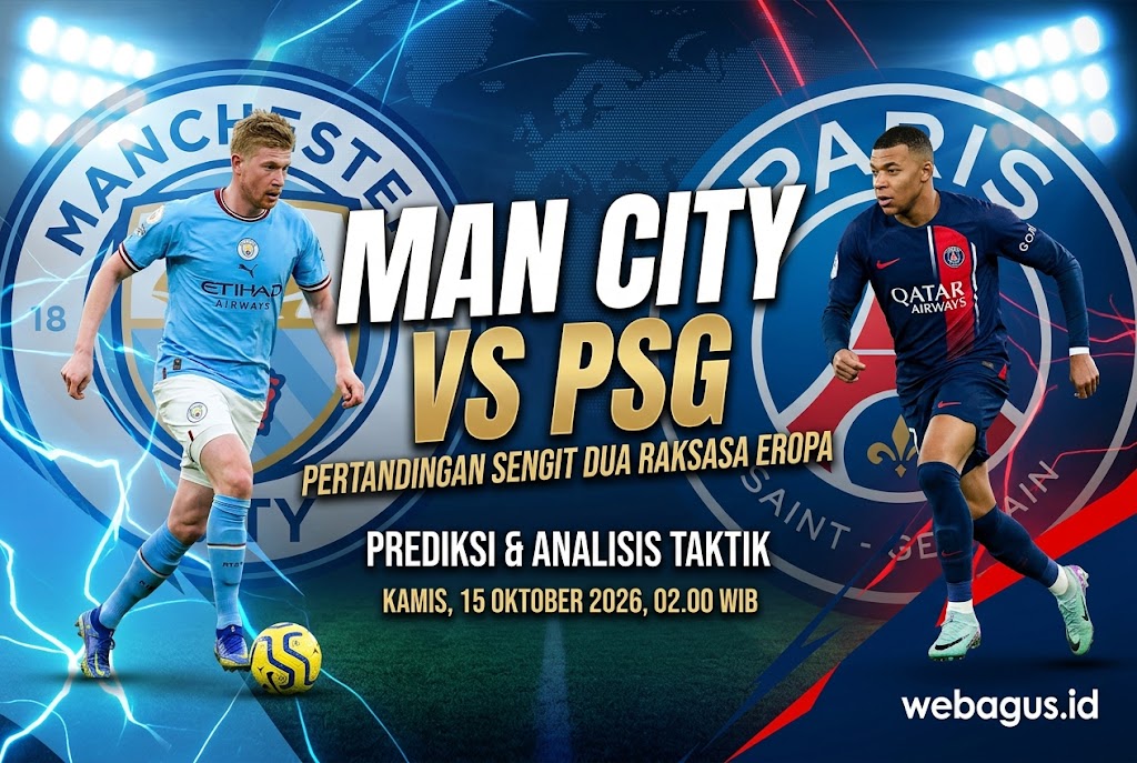 Man City vs PSG 2026: Prediksi Skor dan Duel Panas!
