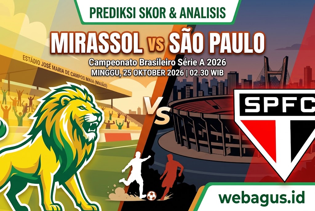 Mirassol vs São Paulo: Prediksi Skor dan Duel Panas Brasileirão!