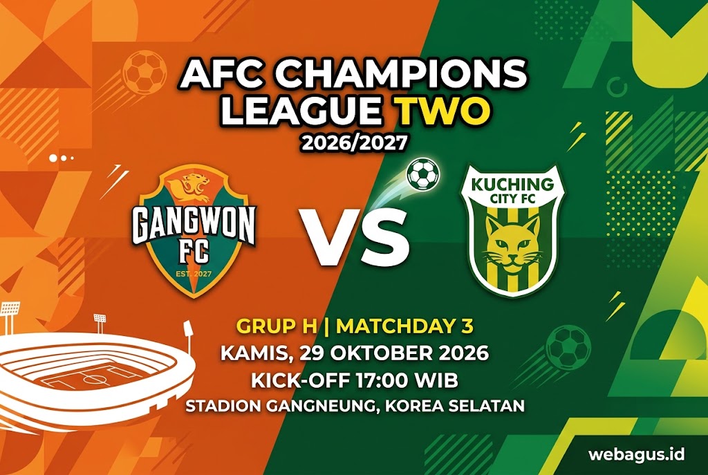 Prediksi Gangwon FC vs Kuching City: Siapa Bakal Menang?