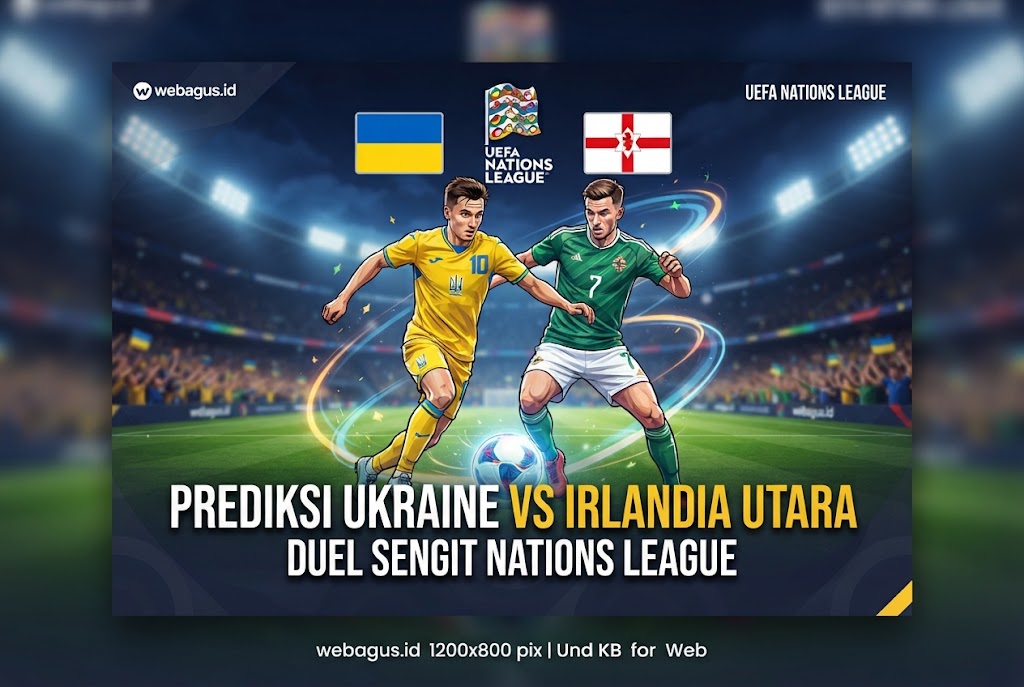 Prediksi Ukraina vs Irlandia Utara: Duel Sengit Nations League