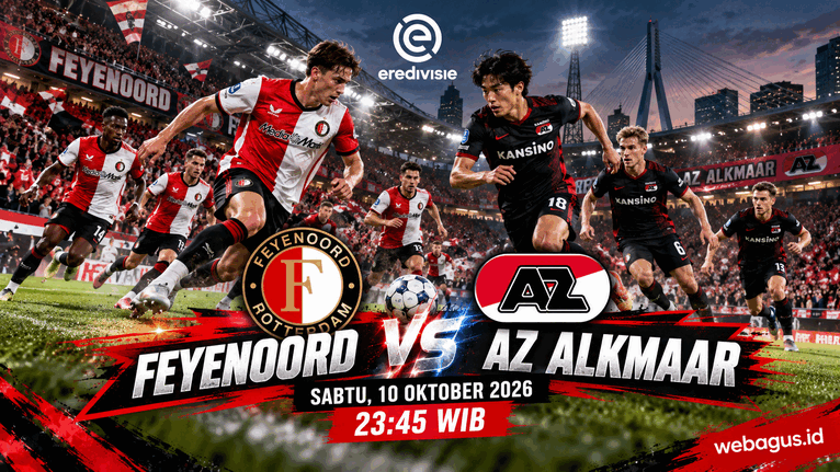 Prediksi Feyenoord vs AZ: Duel Panas Papan Atas Eredivisie