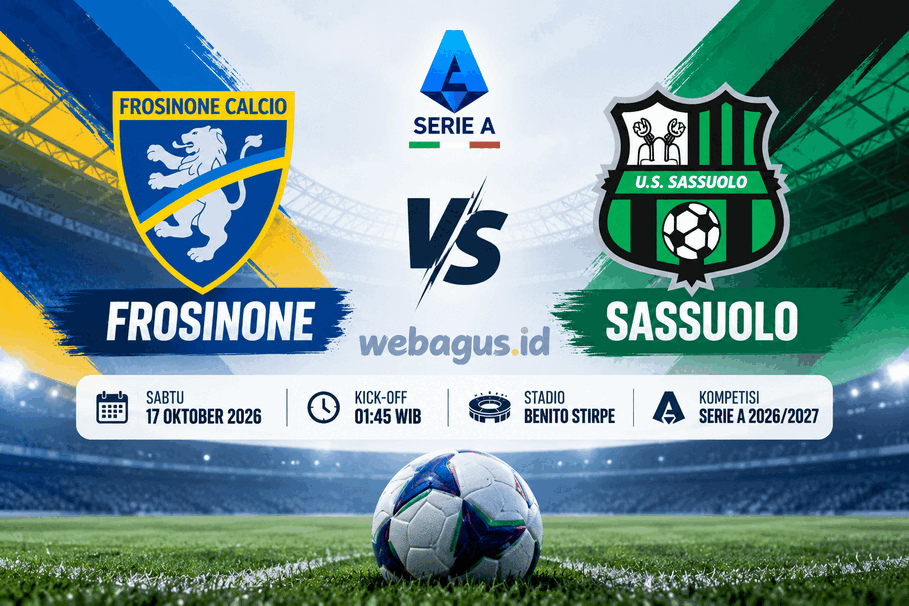 Prediksi Frosinone vs Sassuolo: Duel Panas, Siapa Menang?