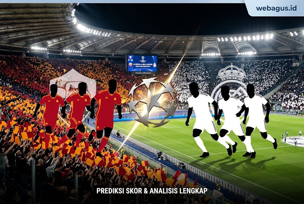 Roma vs Real Madrid: Prediksi Skor, Duel Panas di Olimpico