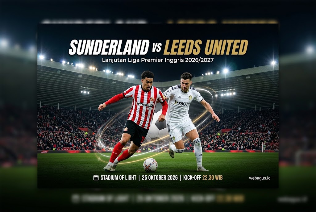 Sunderland vs Leeds: Prediksi Skor, Duel Panas 2026!