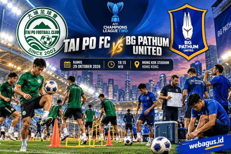 Prediksi Tai Po FC vs BG Pathum United: Duel Panas, Siapa Menang?