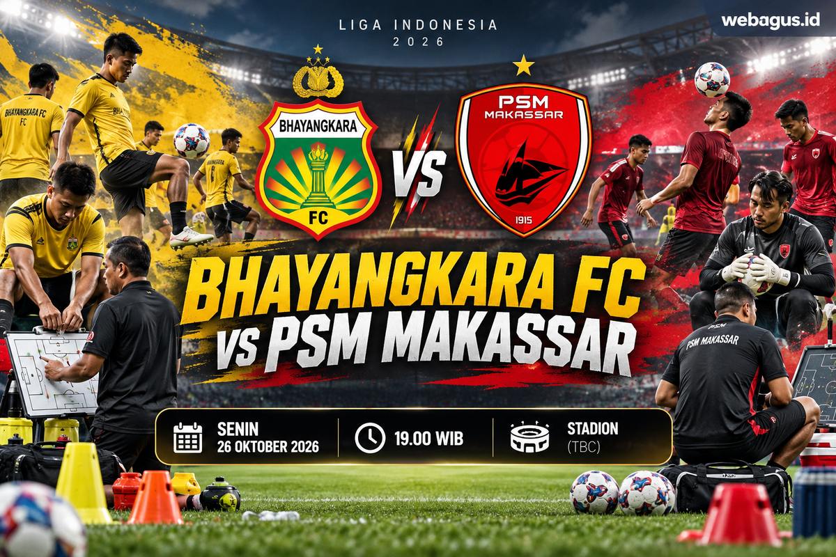 Bhayangkara FC vs PSM Makassar: Siapa Bakal Tumbang?