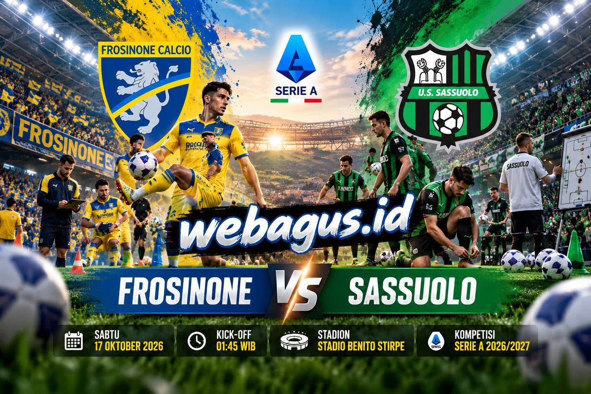 Prediksi Frosinone vs Sassuolo: Duel Panas, Siapa Menang?