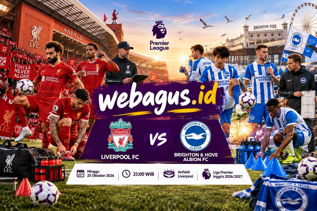 Liverpool vs Brighton 2026: Siapa Bakal Tumbang?