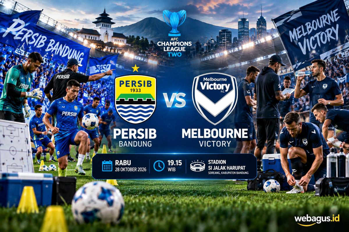 Prediksi Persib vs Melbourne Victory: Siapa Bakal Menang?