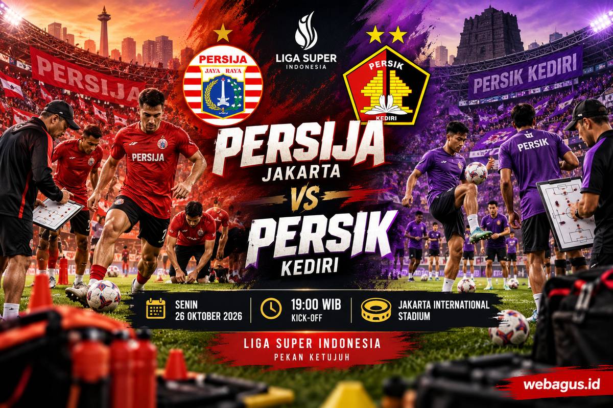 Prediksi Persija vs Persik: Macan Kemayoran Pesta Gol?