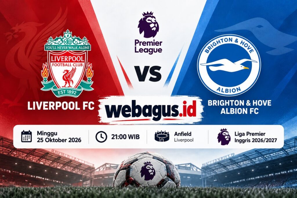 Liverpool vs Brighton 2026: Siapa Bakal Tumbang?