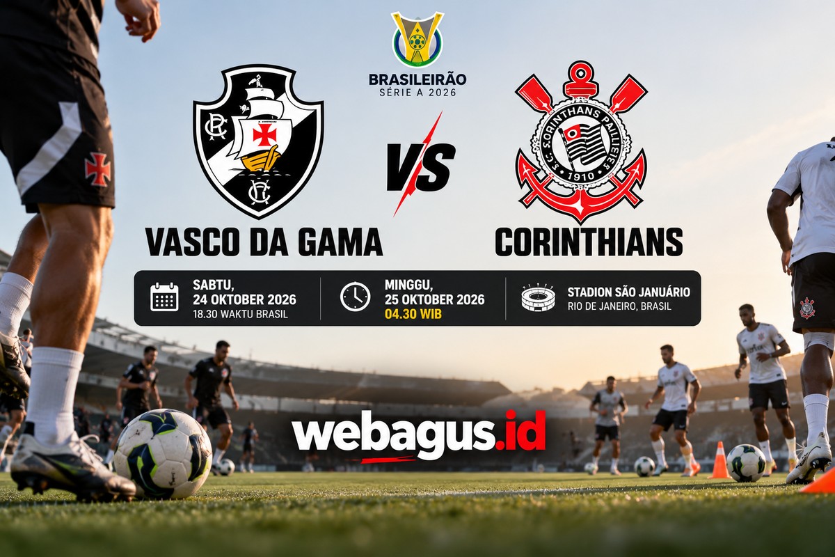 Prediksi Vasco da Gama vs Corinthians 25 Oktober 2026