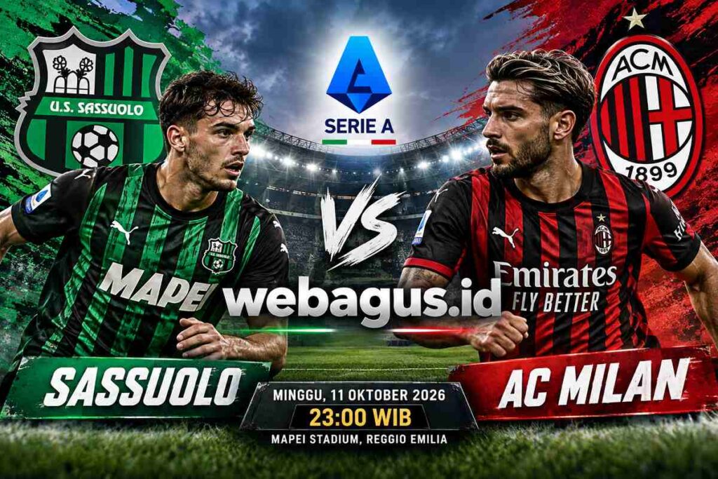 Sassuolo vs AC Milan: Duel Panas, Siapa Bakal Tumbang?