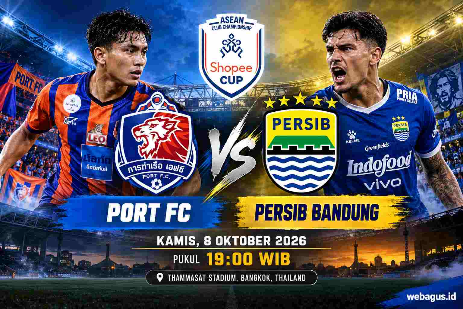 Prediksi Port FC vs Persib Bandung: Siapa Menang?