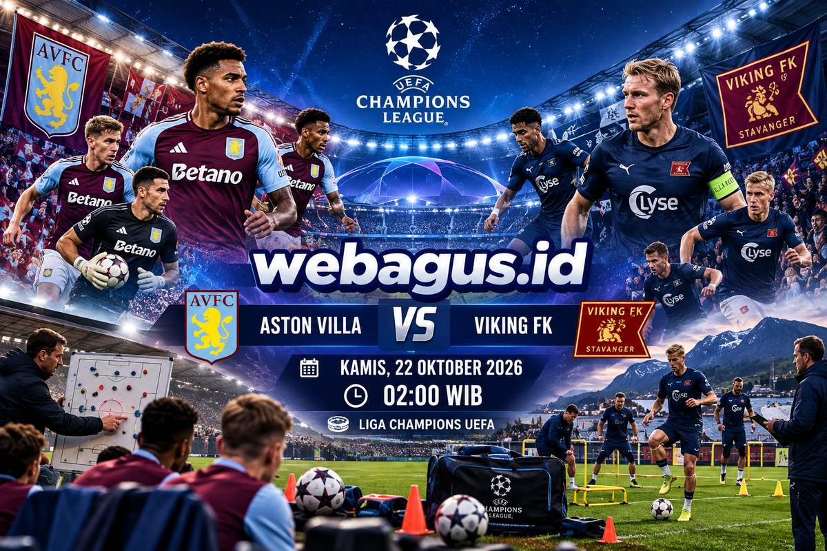 Aston Villa vs Viking FK: Prediksi Skor UCL, Siapa Menang?