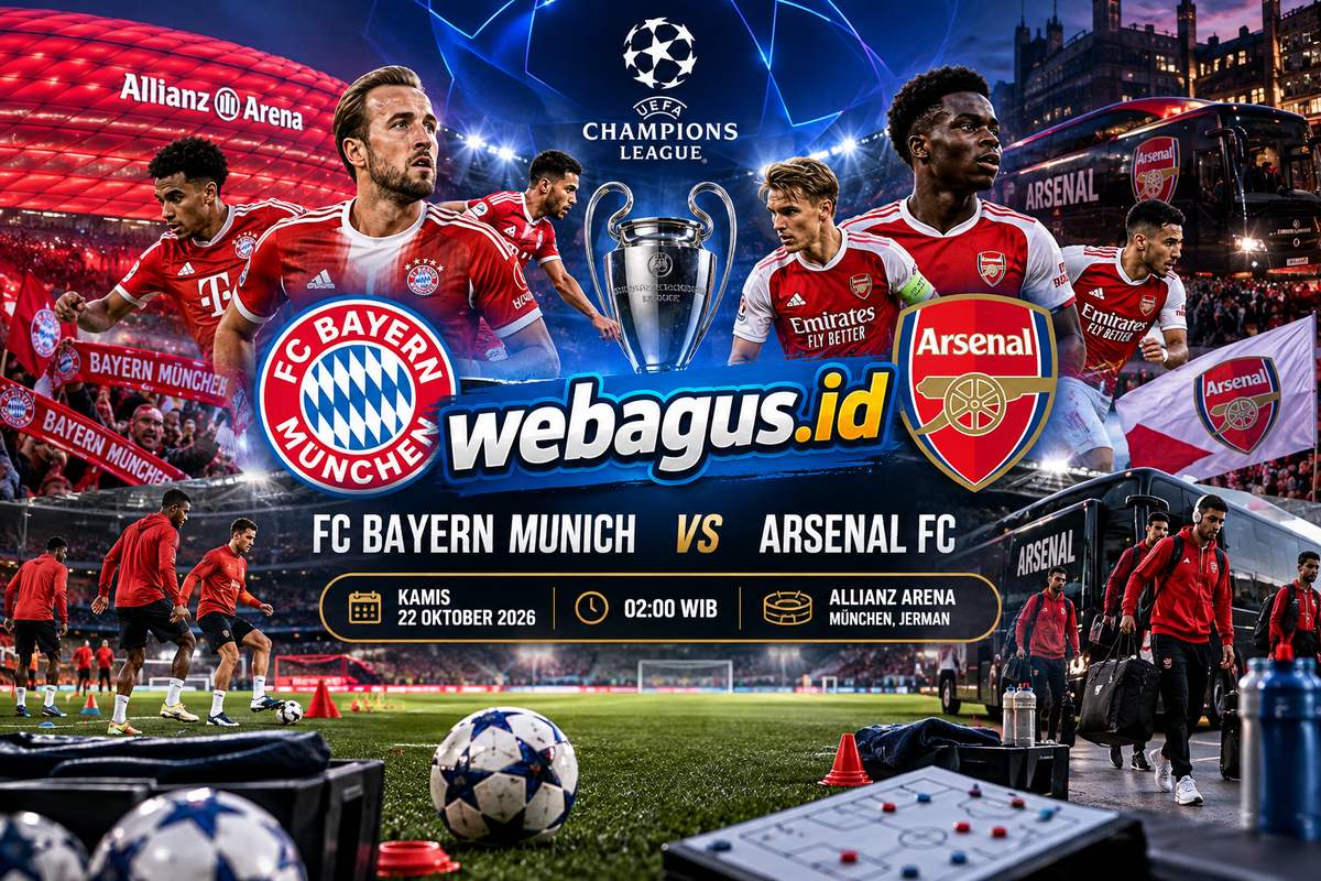Bayern Munich vs Arsenal: Duel Panas, Siapa Bakal Tumbang?
