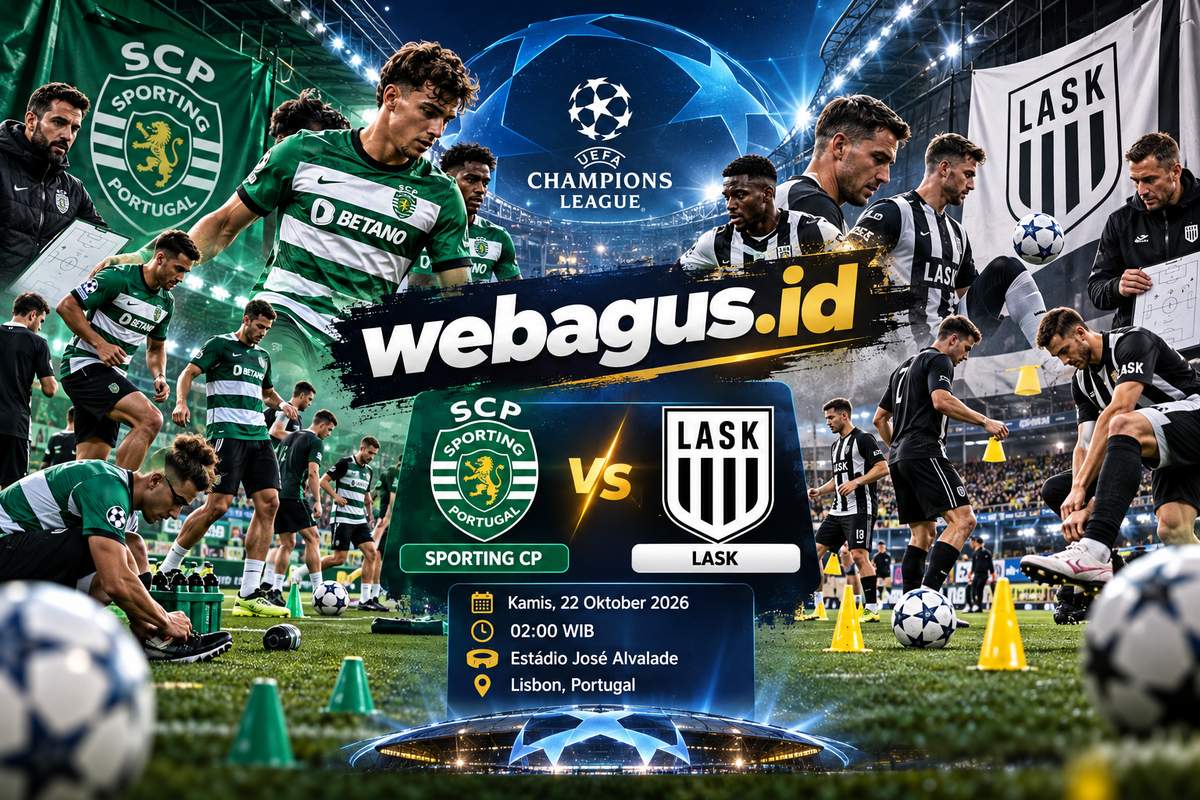 Sporting CP vs LASK: Prediksi Skor UCL, Siapa Menang?